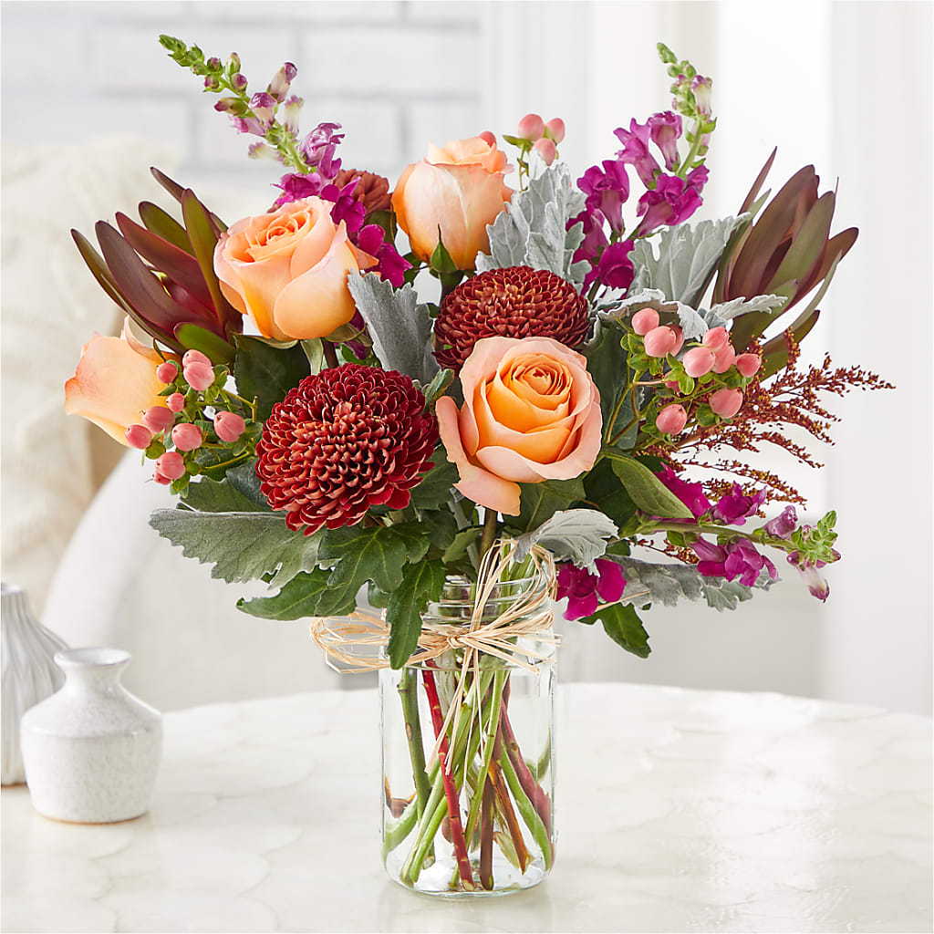 Moody Hues Bouquet –  Emica Floral Designs, Saint James City FL