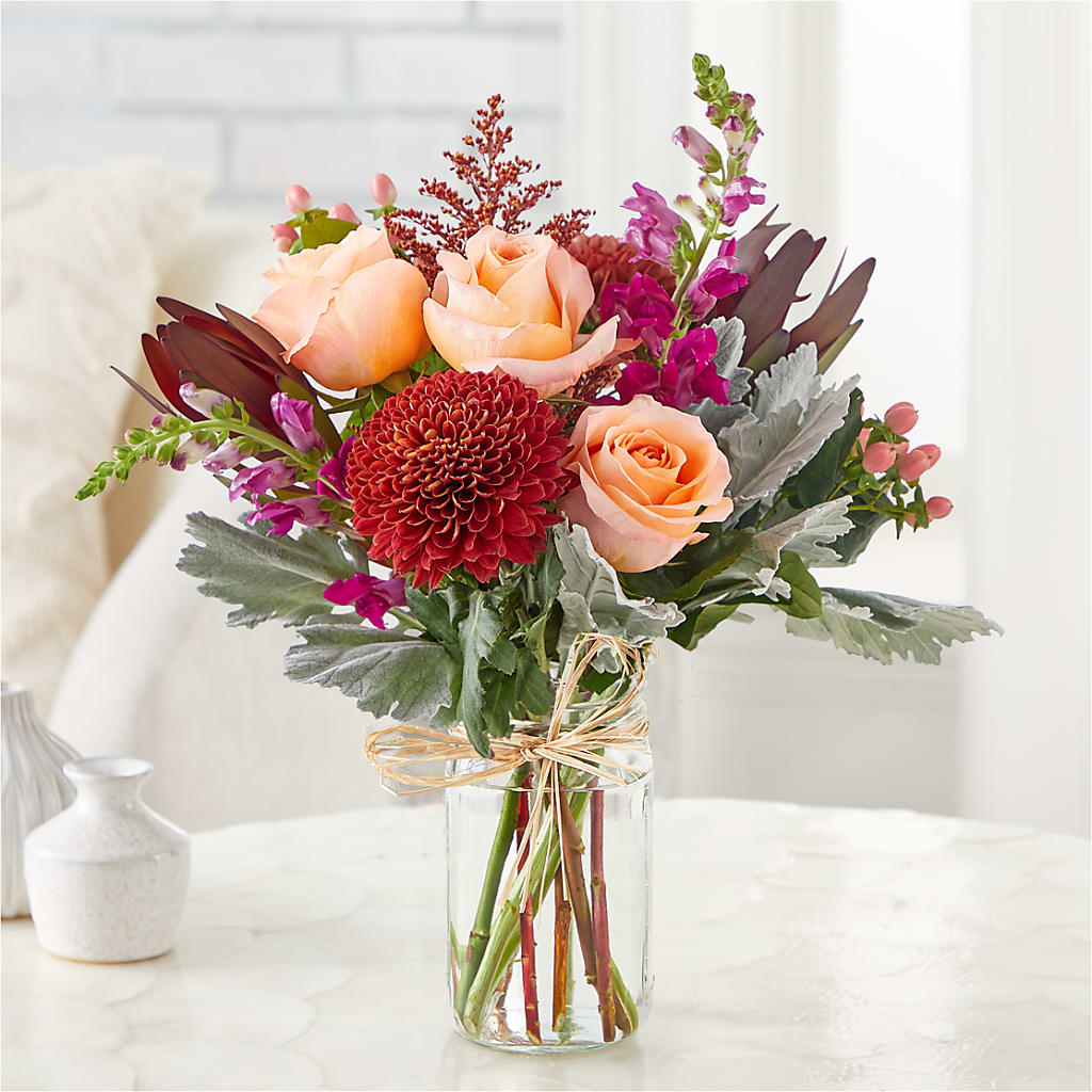 Moody Hues Bouquet –  Emica Floral Designs, Saint James City FL