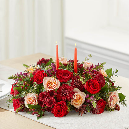 Most Thankful Centerpiece –  Emica Floral Designs, Saint James City FL