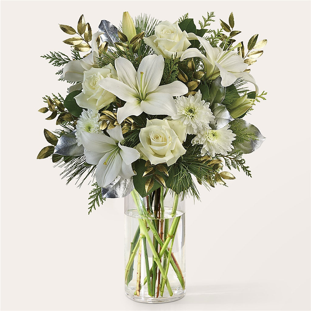 Wintry Mix Bouquet –  Emica Floral Designs, Saint James City FL