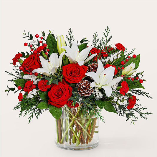 Best in Snow Bouquet –  Emica Floral Designs, Saint James City FL
