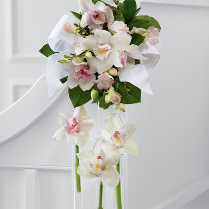 Perfect Entrance Pew Arrangement –  Emica Floral Designs, Saint James City FL