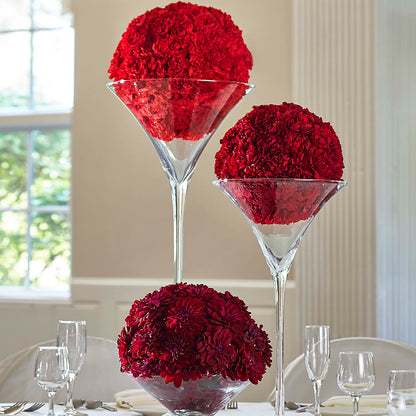 Our Special Vows Centerpiece –  Emica Floral Designs, Saint James City FL